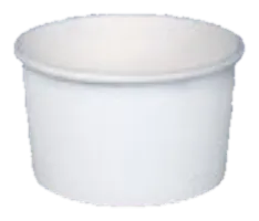 Ice Cream Cup 4 oz Single Wall Plain