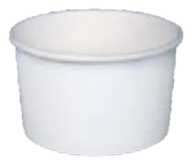 Ice Cream Cup 5 oz Single Wall Plain