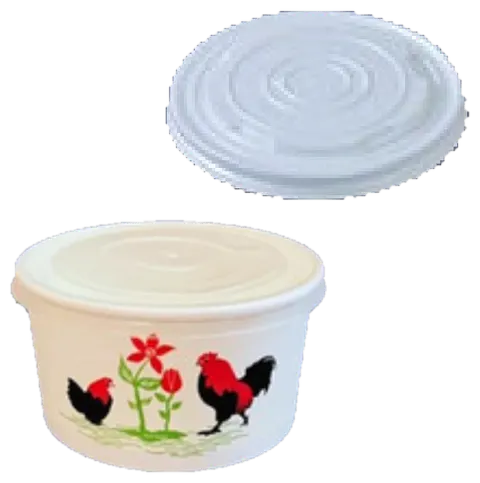 Paper Bowl 2 Ayam Single Wall